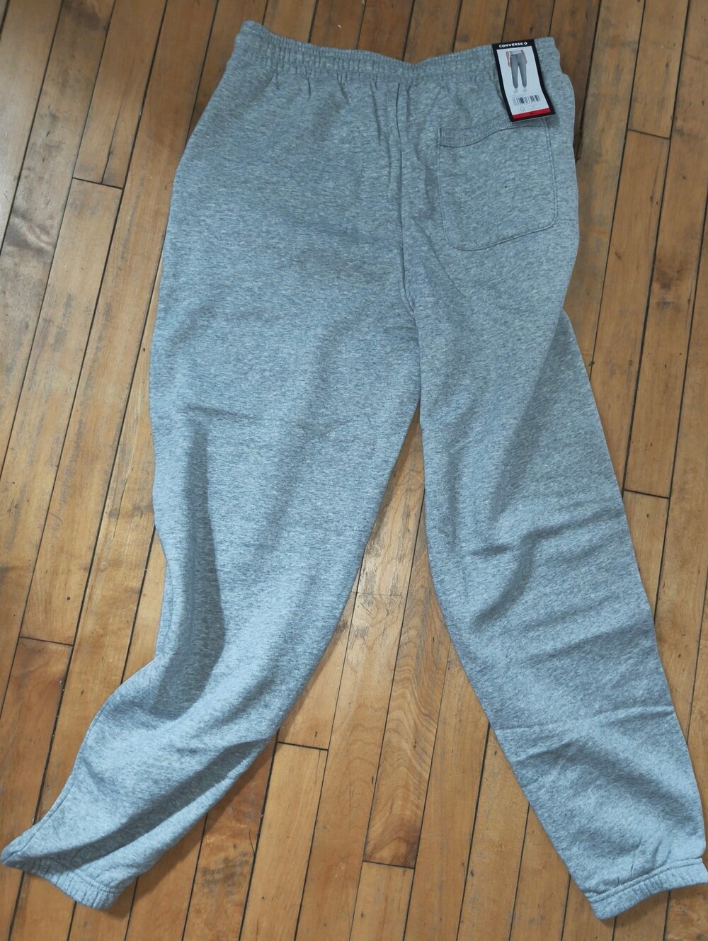 New! Converse Women Girls Fleece Cotton Jogger Side Pockets Color Size LARGE Nwt